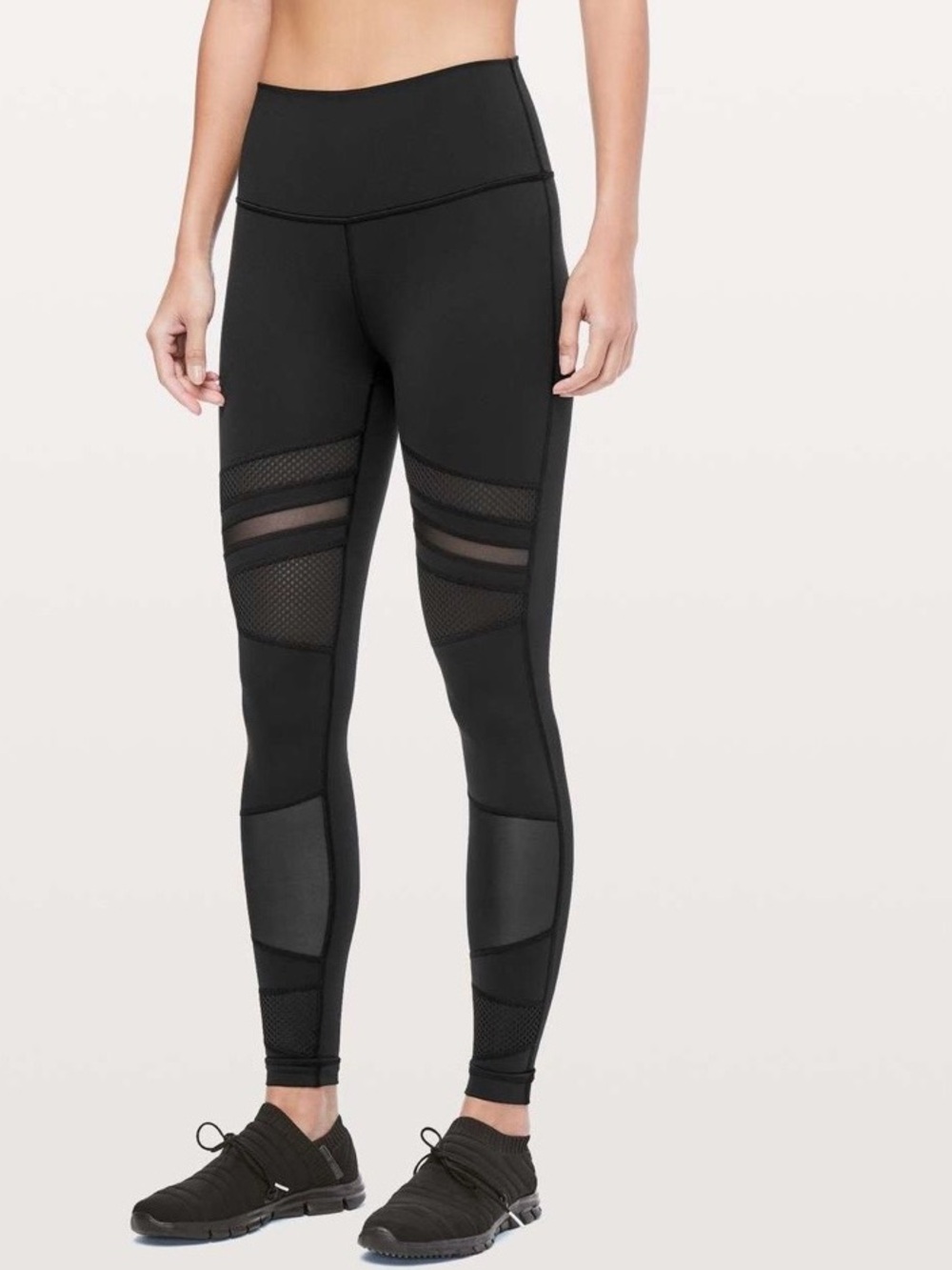 Lululemon Wunder under High-rise tight “mix & mesh” 28” size 6